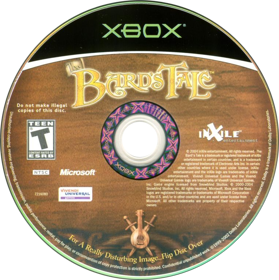 The Bard's Tale - Disc Image