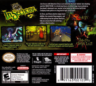 Insecticide - Box - Back Image