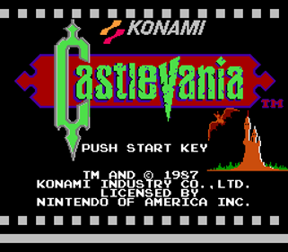Castlevania - Screenshot - Game Title Image