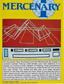 Mercenary: Compendium Edition - Box - Back