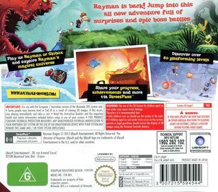 Rayman Origins - Box - Back