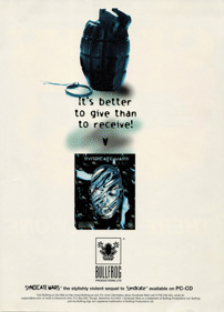 Syndicate Wars - Advertisement Flyer - Front
