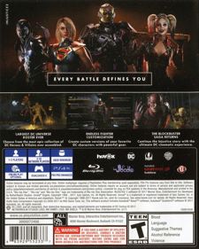 Injustice 2 - Box - Back