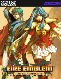 Fire Emblem: The Sacred Stones - Fanart - Box - Front