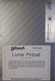 Zero Gravity Pinball - Box - Back