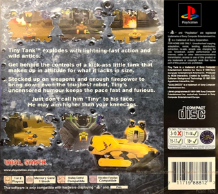 Tiny Tank - Box - Back