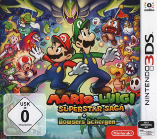 Mario & Luigi: Superstar Saga + Bowser's Minions - Box - Front