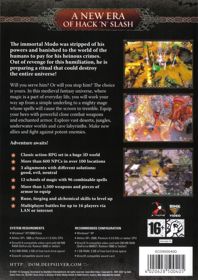 Dawn of Magic - Box - Back
