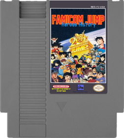 Famicom Jump: Hero Retsuden - Fanart - Cart - Front