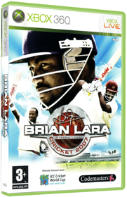 Brian Lara International Cricket 2007 - Box - 3D