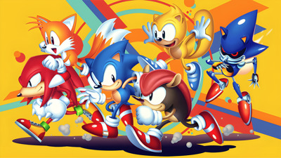 Sonic Mania - Fanart - Background Image