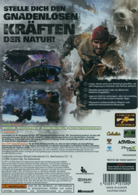 Cabela's Survival: Shadows of Katmai - Box - Back