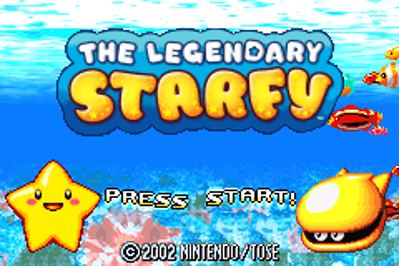 Densetsu no Stafy - Screenshot - Game Title