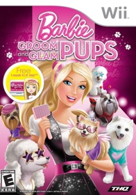 Barbie: Groom and Glam Pups - Box - Front Image