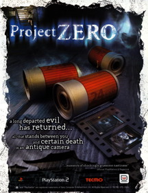 Fatal Frame - Advertisement Flyer - Front