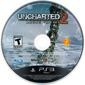 Uncharted 2: Among Thieves - Disc