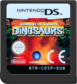 Battle of Giants: Dinosaurs - Cart - Front Image