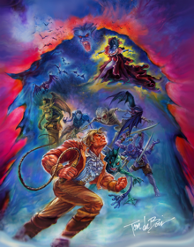 Castlevania: Bloodlines - Fanart - Background