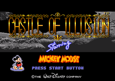 Castle of Illusion Starring Mickey Mouse - Screenshot - Game Title Image
