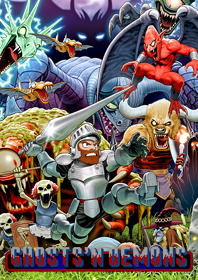 Ghosts 'n Demons - Fanart - Box - Front