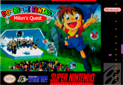 DoReMi Fantasy: Milon no DokiDoki Daibouken - Fanart - Box - Front