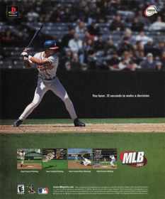 MLB 2002 - Advertisement Flyer - Front