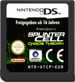 Tom Clancy's Splinter Cell: Chaos Theory - Cart - Front Image