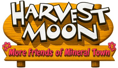 Harvest Moon: More Friends of Mineral Town - Clear Logo