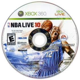 NBA Live 10 - Disc