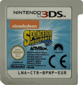 SpongeBob HeroPants - Cart - Front