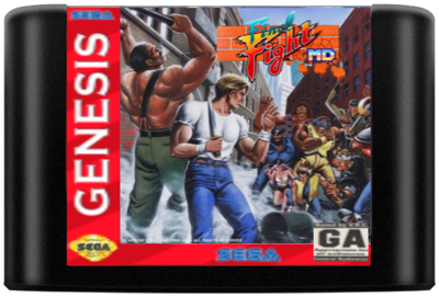 Final Fight MD - Cart - Front