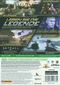 007: Legends - Box - Back