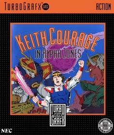 Keith Courage in Alpha Zones - Fanart - Box - Front