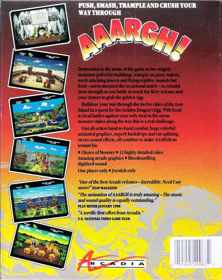 AAARGH! - Box - Back