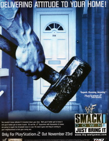 WWF SmackDown! Just Bring It - Advertisement Flyer - Front