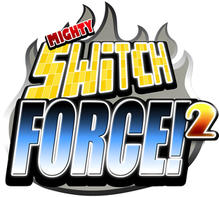 Mighty Switch Force! 2 - Clear Logo Image