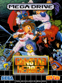 Gunstar Heroes - Fanart - Box - Front