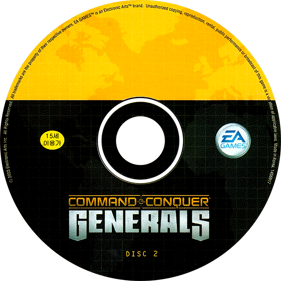 Command & Conquer: Generals - Disc