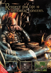 Baldur's Gate II: Shadows of Amn - Advertisement Flyer - Front