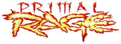 Primal Rage - Clear Logo Image