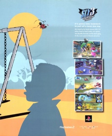 Sly 3: Honor Among Thieves - Advertisement Flyer - Front