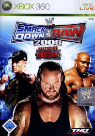 WWE SmackDown vs. Raw 2008 - Box - Front Image