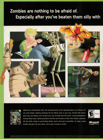 Grabbed by the Ghoulies - Advertisement Flyer - Front