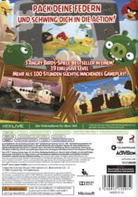 Angry Birds Trilogy - Box - Back