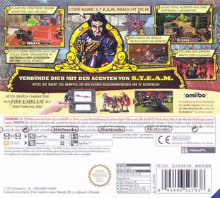 Code Name: S.T.E.A.M. - Box - Back