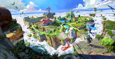 The Legend of Zelda: Skyward Sword - Fanart - Background