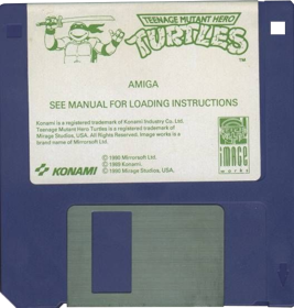 Teenage Mutant Hero Turtles [Mirrorsoft] - Disc Image