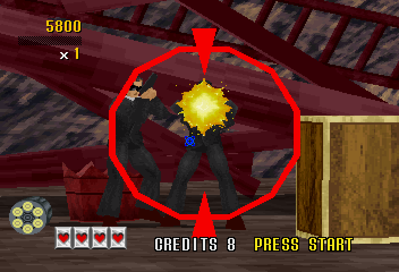 Virtua Cop - Screenshot - Gameplay