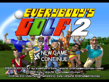 Hot Shots Golf 2 - Screenshot - Game Title