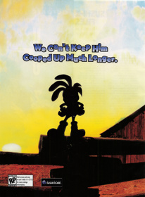 Billy Hatcher and the Giant Egg - Advertisement Flyer - Front